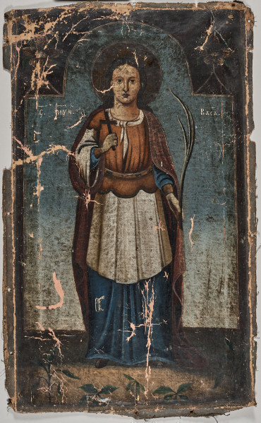 św. Basilisa Nikomedyjska, Ikona, lico