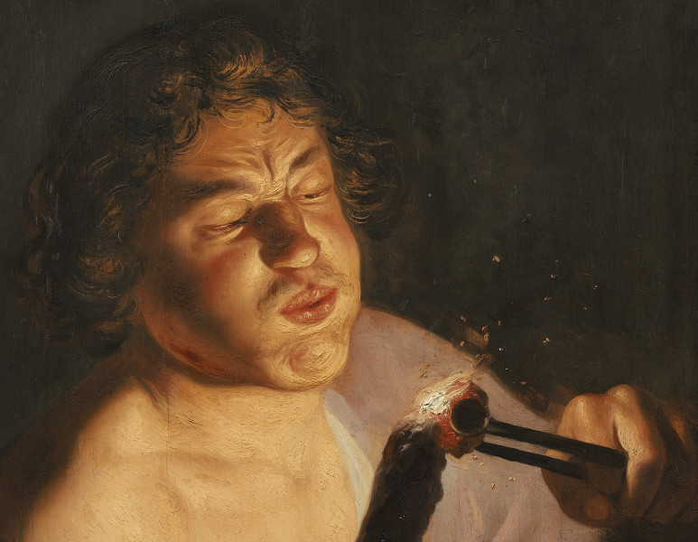 fragment lica obrazu