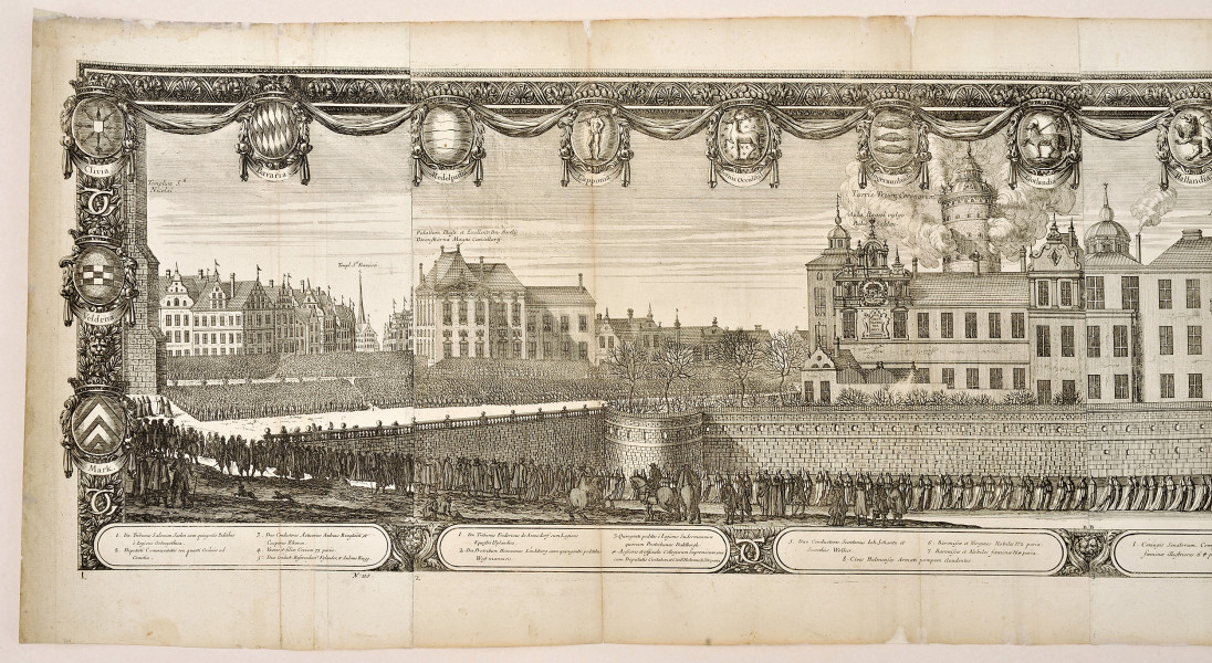 fragment lica - lewa strona miedziorytu