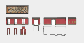 Ortofotomapa Galerii Krajobrazów w Muzeum Pałacu Króla Jana III w Wilanowie