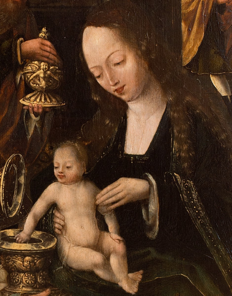 fragment lica obrazu