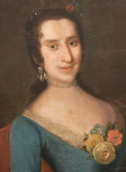 fragment lica obrazu