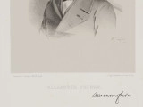 zbliżenie na fragment grafiki - sygnatury