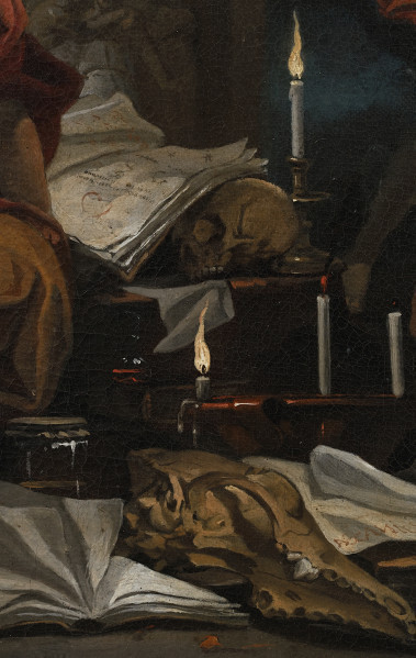 fragment lica obrazu