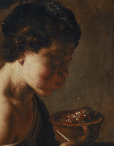 fragment lica obrazu