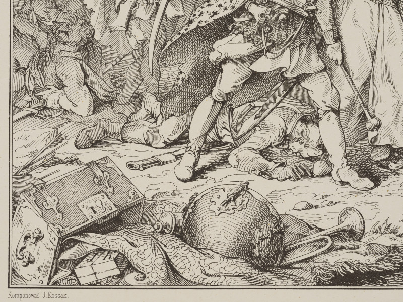 zbliżenie na fragment grafiki