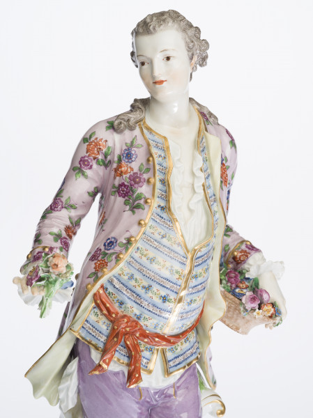 zbliżenie na górną część figurki