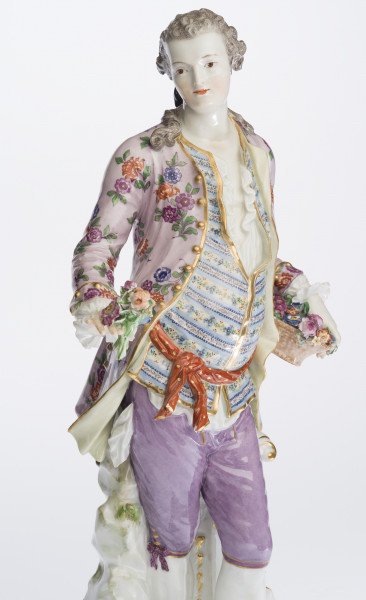 zbliżenie na górną część figurki