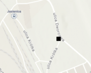 Miejsce znalezienia płoszcza znajdującego się w Muzeum Narodowym w Szczecinie.