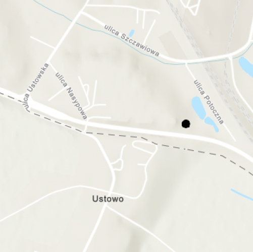 Miejsce znalezienia obiektu [Dłuto kościane] należącego obecnie do kolekcji Muzeum Narodowego w Szczecinie