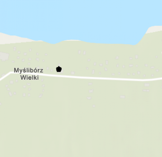 Miejsce znalezienia obiektu [Siekiera kamienna] należącego obecnie do kolekcji Muzeum Narodowego w Szczecinie