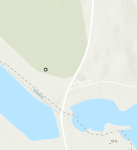 Miejsce znalezienia obiektu [Liściak krzemienny] należącego obecnie do kolekcji Muzeum Narodowego w Szczecinie