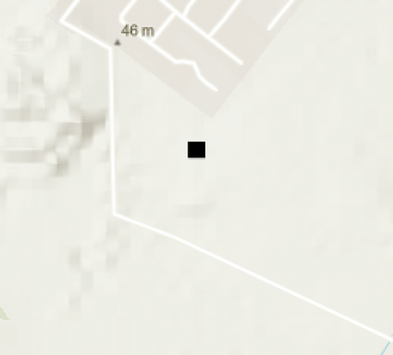 Miejsce znalezienia obiektu [Naczynie gliniane] należącego obecnie do kolekcji Muzeum Narodowego w Szczecinie