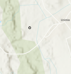 Miejsce znalezienia obiektu [Pik krzemienny] należącego obecnie do kolekcji Muzeum Narodowego w Szczecinie