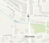 Miejsce znalezienia obiektu [Ciosak krzemienny] należącego obecnie do kolekcji Muzeum Narodowego w Szczecinie