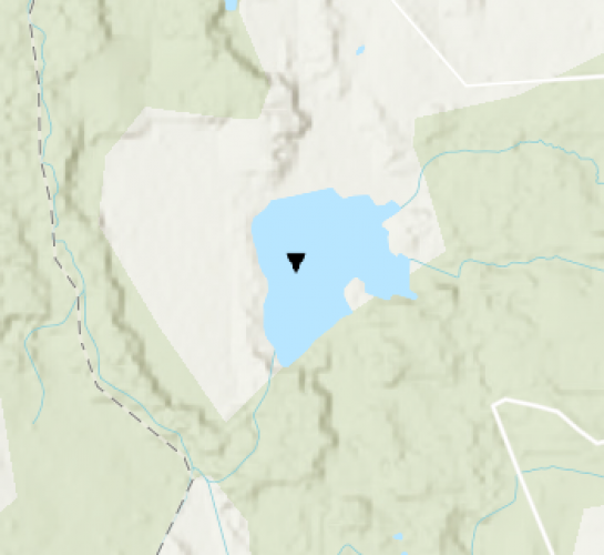 Miejsce znalezienia obiektu [Insygnium z poroża] należącego obecnie do kolekcji Muzeum Narodowego w Szczecinie