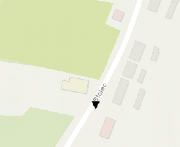 Miejsce znalezienia obiektu [Siekiera krzemienna] należącego obecnie do kolekcji Muzeum Narodowego w Szczecinie