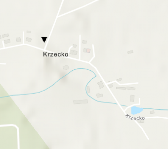 Miejsce znalezienia obiektu [Siekiera z poroża] należącego obecnie do kolekcji Muzeum Narodowego w Szczecinie