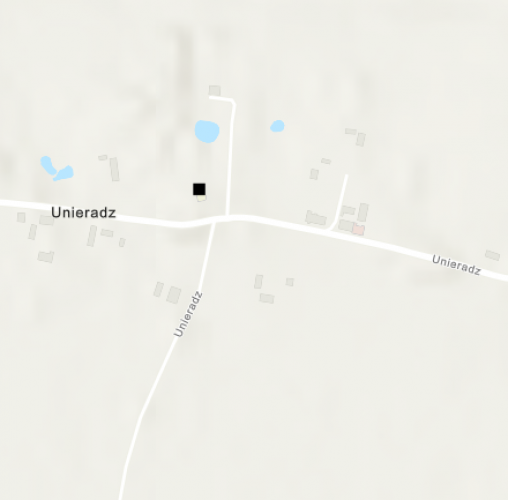 Miejsce znalezienia obiektu [Tutulus z brązu] należącego obecnie do kolekcji Muzeum Narodowego w Szczecinie