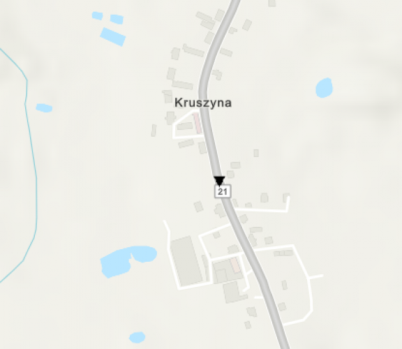 Miejsce znalezienia obiektu [Naszyjnik brązowy] należącego obecnie do kolekcji Muzeum Narodowego w Szczecinie