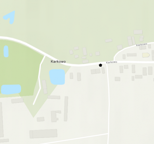 Miejsce znalezienia obiektu [Naszyjnik wieńcowaty typu Wendelringe z brązu] należącego obecnie do kolekcji Muzeum Narodowego w Szczecinie