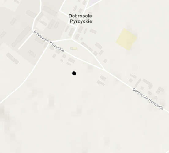 Miejsce znalezienia obiektu [Naszyjnik brązowy] należącego obecnie do kolekcji Muzeum Narodowego w Szczecinie