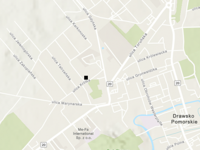 Miejsce znalezienia obiektu [Naczynie gliniane] należącego obecnie do kolekcji Muzeum Narodowego w Szczecinie