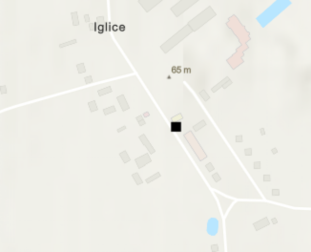 Miejsce znalezienia obiektu [Naczynie gliniane] należącego obecnie do kolekcji Muzeum Narodowego w Szczecinie