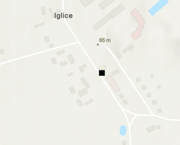 Miejsce znalezienia obiektu [Naczynie gliniane] należącego obecnie do kolekcji Muzeum Narodowego w Szczecinie