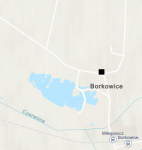 Miejsce znalezienia obiektu [Fibula brązowa] należącego obecnie do kolekcji Muzeum Narodowego w Szczecinie