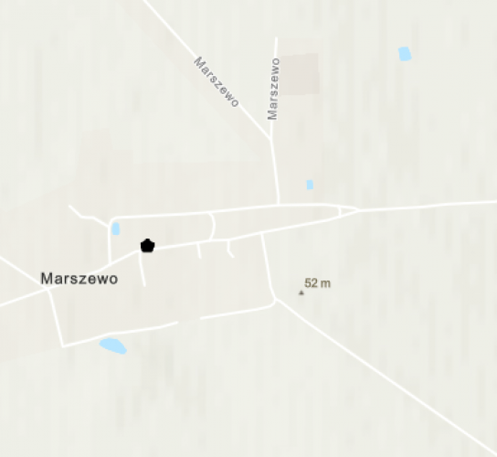 Miejsce znalezienia obiektu [Kabłąk zapinki brązowej] należącego obecnie do kolekcji Muzeum Narodowego w Szczecinie