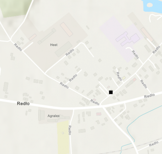 Miejsce znalezienia obiektu [Zapinka brązowa] należącego obecnie do kolekcji Muzeum Narodowego w Szczecinie