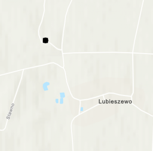 Miejsce znalezienia obiektu [Zapinka srebrna] należącego obecnie do kolekcji Muzeum Narodowego w Szczecinie