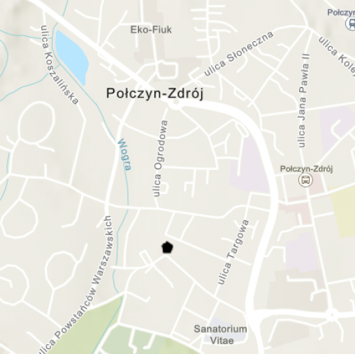 Miejsce znalezienia obiektu [Naszyjnik srebrny] należącego obecnie do kolekcji Muzeum Narodowego w Szczecinie