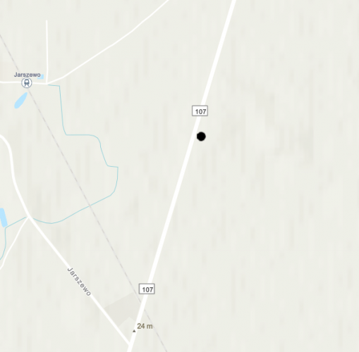 Miejsce znalezienia obiektu [Szydło żelazne w oprawce drewnianej] należącego obecnie do kolekcji Muzeum Narodowego w Szczecinie