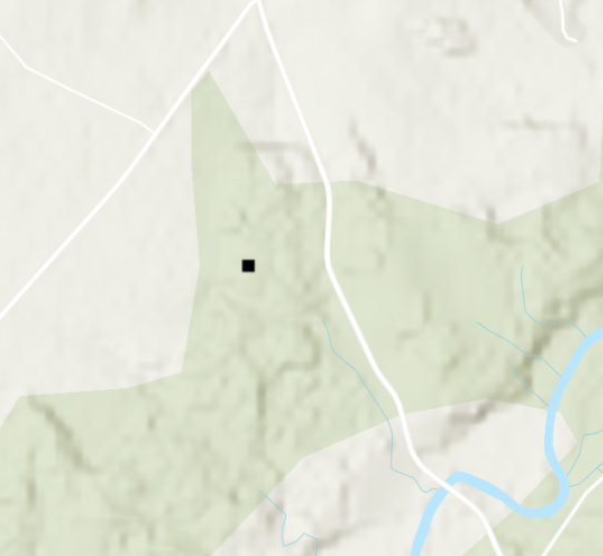 Miejsce znalezienia obiektu [Zapinka żółwiowata z brązu] należącego obecnie do kolekcji Muzeum Narodowego w Szczecinie