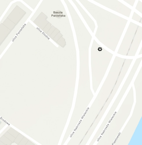 Miejsce znalezienia obiektu [Zapinka metalowa] należącego obecnie do kolekcji Muzeum Narodowego w Szczecinie