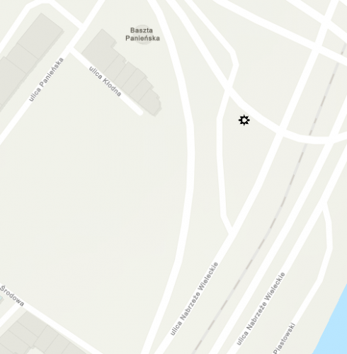 Miejsce znalezienia obiektu [Forma odlewnicza z kamienia] należącego obecnie do kolekcji Muzeum Narodowego w Szczecinie