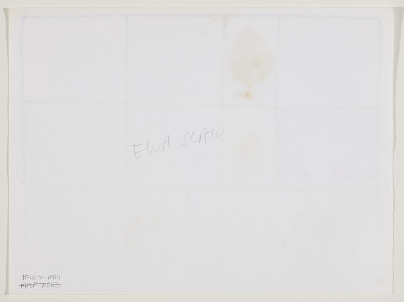 Ujęcie odwrocia. Pusta karta  papieru