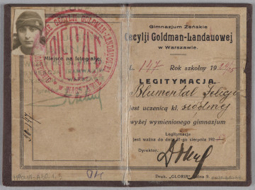 ujęcie od góry na wnętrze