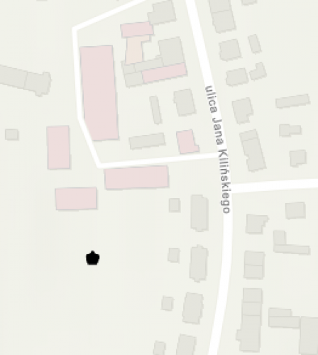 Miejsce znalezienia obiektu [Kabłąk zapinki srebrnej] należącego obecnie do kolekcji Muzeum Narodowego w Szczecinie