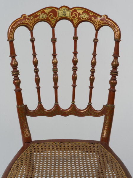 zbliżenie na dekorację oparcia