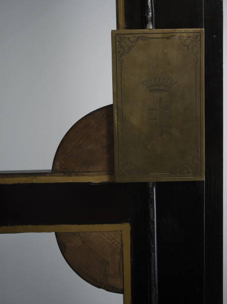 zbliżenie na dekorację zamka