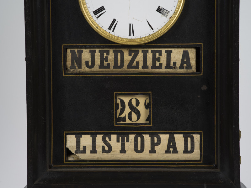 zbliżenie na datownik