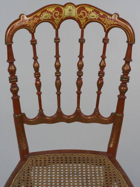 zbliżenie na dekorację oparcia