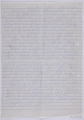 Ujęcie z góry, verso, kartka w linię, niezapisana