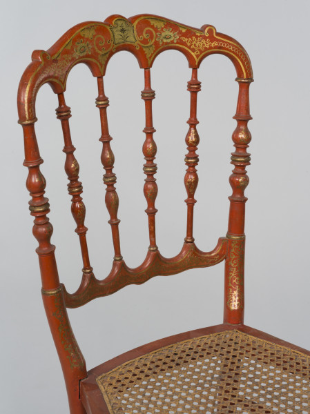 zbliżenie na dekorację oparcia