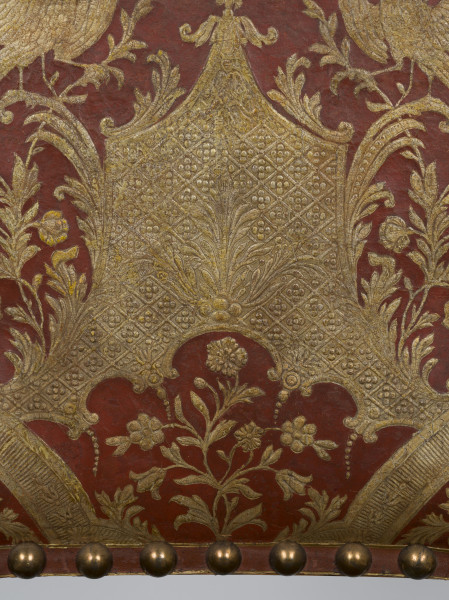 zbliżenie na dekorację oparcia