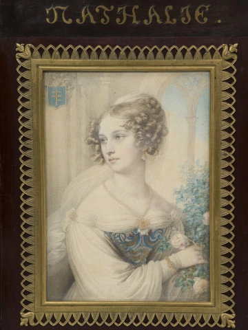 zbliżenie na portret Natalii Potockiej
