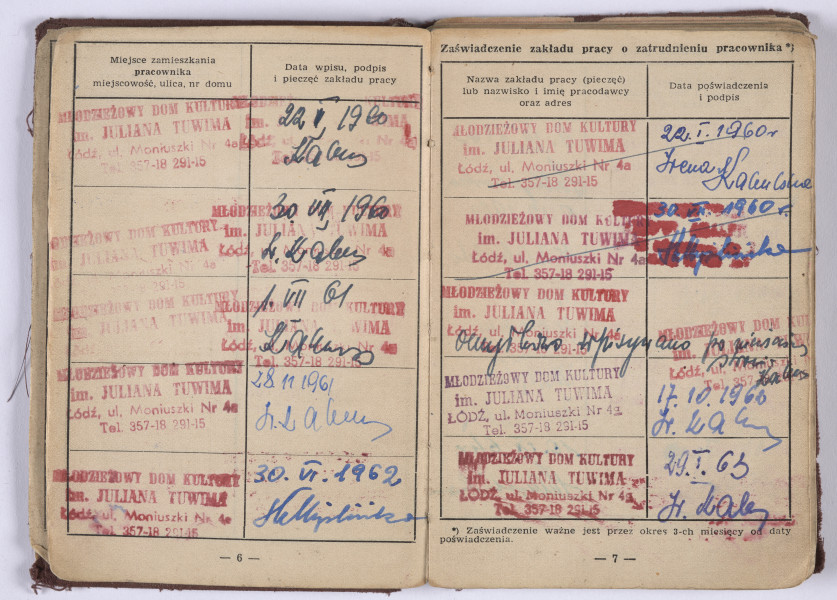 Strona 6 i 7. Fotografia wykonana w ramach Programu Operacyjnego Polska cyfrowa – projekt www.muzeach.